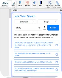 Lithero integration to Microsoft® Word